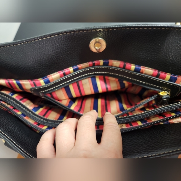 Cute Black Leather Tiganello bag - Picture 8 of 11